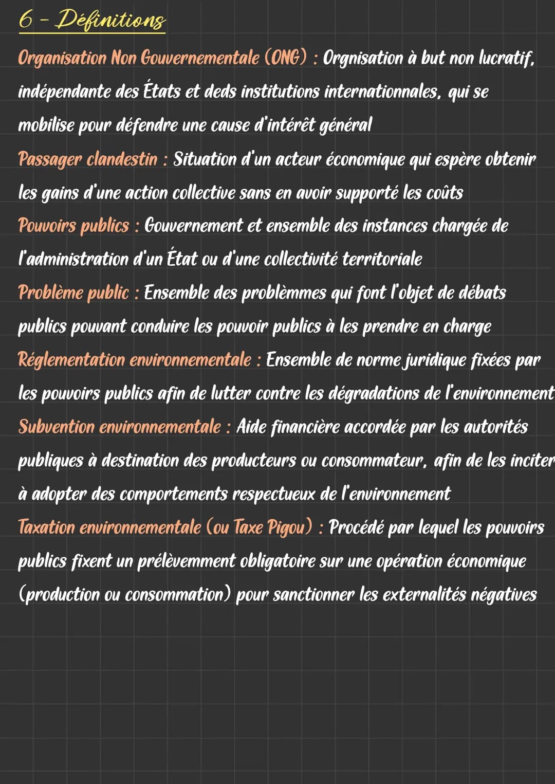 SES
Regard Croisé- Chapitre /
QUELLES ACTIONS PUBLIQUE POUR L'ENVIRONNEMENT
Plan:
1- Des acteurs nombreux et leurs relations
2 - La construc