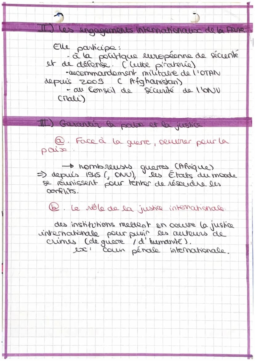OLA DEFENSE
NATIONALE
Les missions de la Défense nationale
contaître et anticiper, prévener, dissuader,
proteger, intervenie.
(Livre Blanc s