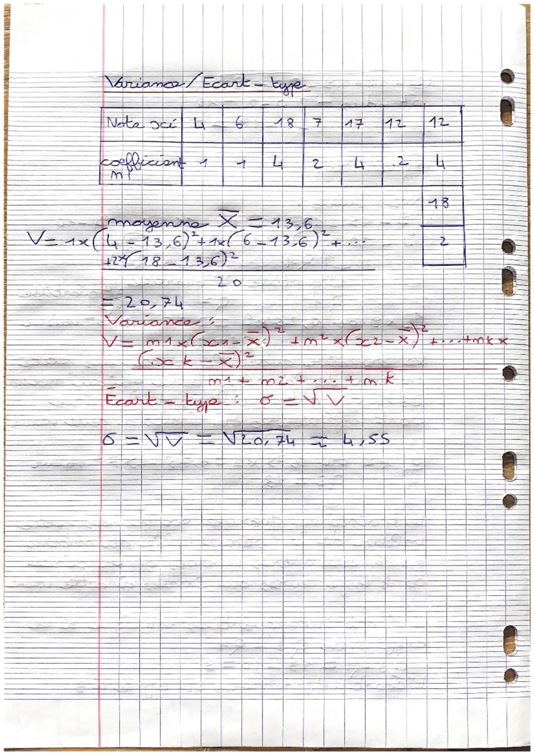 mathématiques révisions ande

Statistiques

Série

Notes Victor:
4-6-18-7-17-12-12-18
Caractéristique de psition (mayenne,
médiane) Position