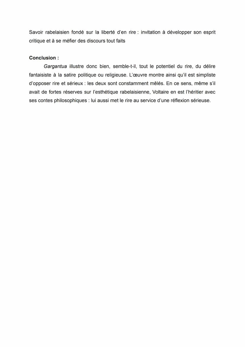 
<p>Frère Jean apparaît tardivement mais occupe ensuite le devant de la scène à plusieurs reprises dans "Gargantua":</p>
<ol>
<li>Il fait sa