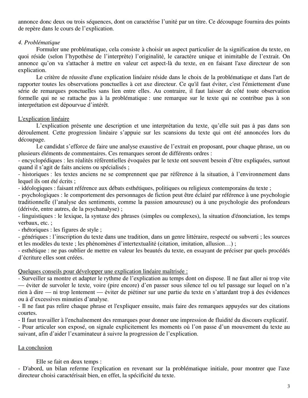 Méthode de l'explication de texte
Par Gilles Negrello, du lycée Champollion
I. En quoi consiste l'explication de texte ?
L'explication porte