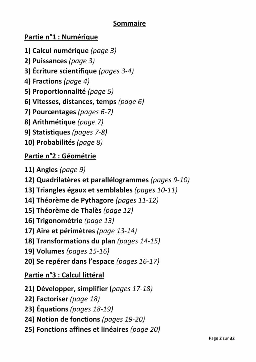 Livret de révisions
pour l'épreuve de mathématiques du brevet
10
AB
182
D
~TITHI
х-у;
A+++Hx
1+1=2
8
(x+y)²-(x-y²
ACB =23 ABD
· g(x)=√x (x-a