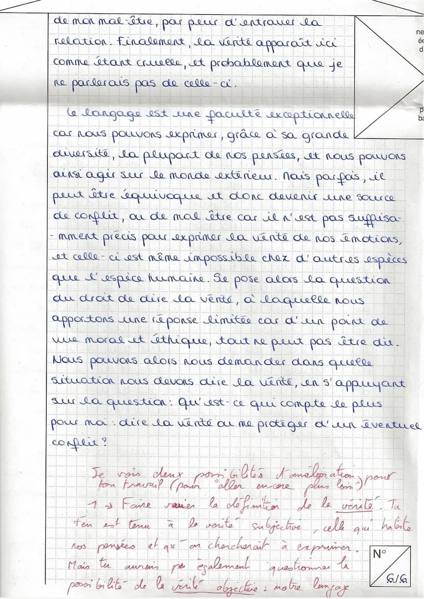NE RIEN ÉCRIRE
Examen ou concours :
Spécialité/option : Philosophie
Repère de l'épreuve :
Épreuve/sous-épreuve :
(Préciser, s'il y a lieu, l