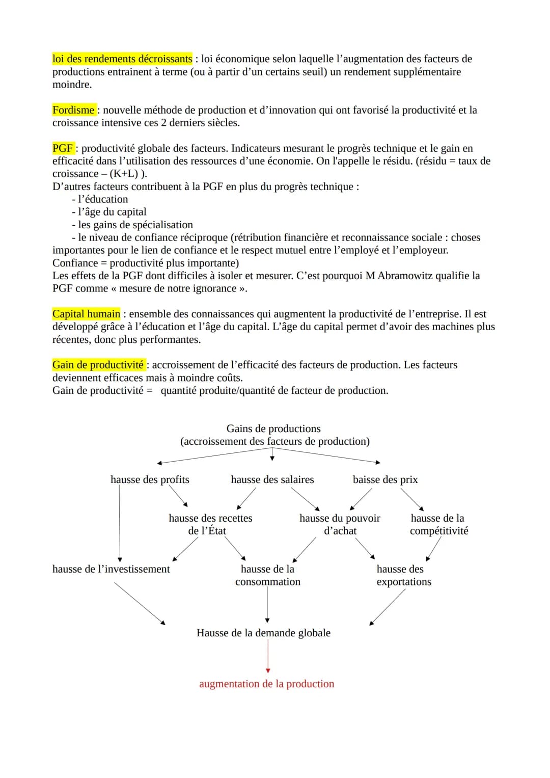 SES – quelles sont les sources et les défis de la croissance économique ?
Iº la croissance économique, de quoi parle t on ?
Croissance écono