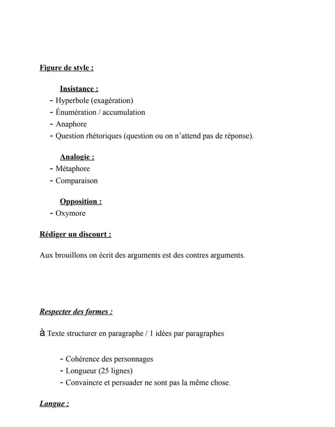 à Dictionnaire autorisé.
II. Rédaction (11 pts):
I. Compréhension (9 pts):
Analyse + compréhension du cours
On ne commente pas un texte sans