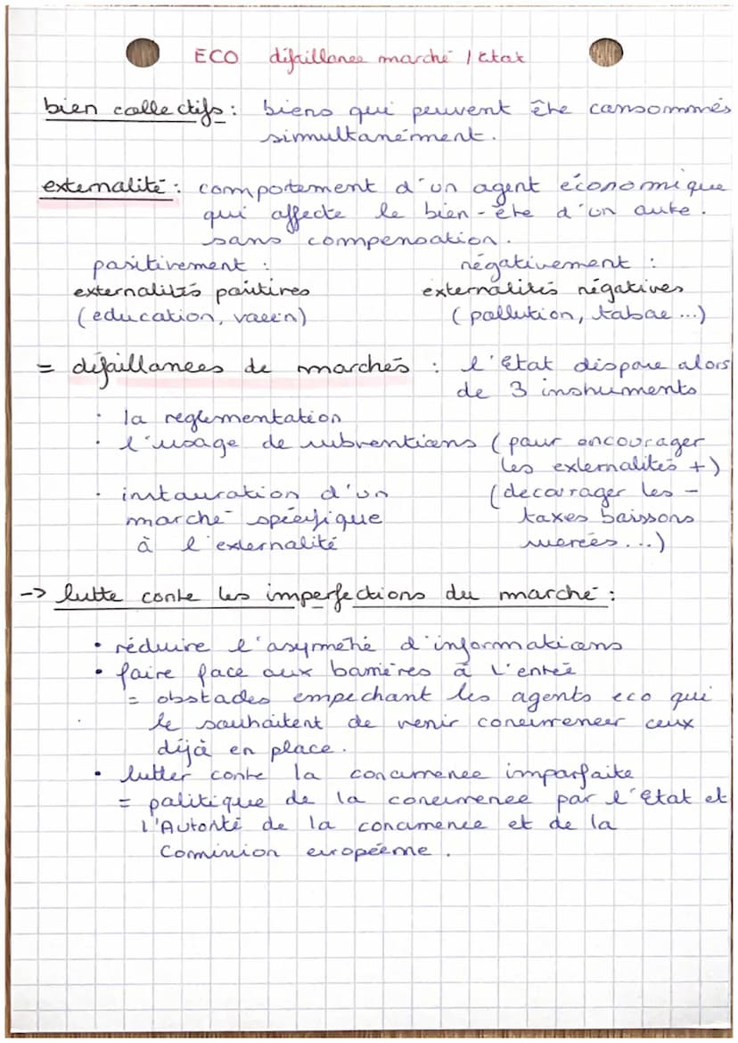 separation des pauvaics:
Tegislatif
créer la lai
parlement /
gouvernement
ECO l'intervention de l'Etat
●
-> 3 fonctions de L'état:
stabilisa