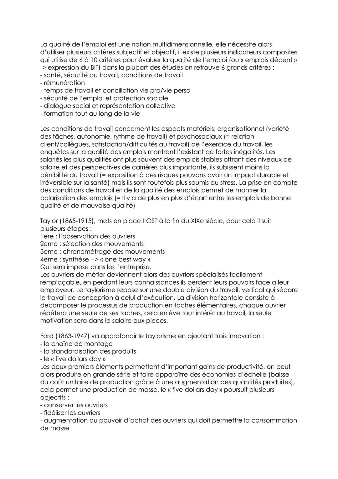 Chapitre 4 : quelles mutations du travail et de l'emploi ?
1. Activité, travail, emploi et chômage
1.1 du travail à l'emploi
Travailler dési