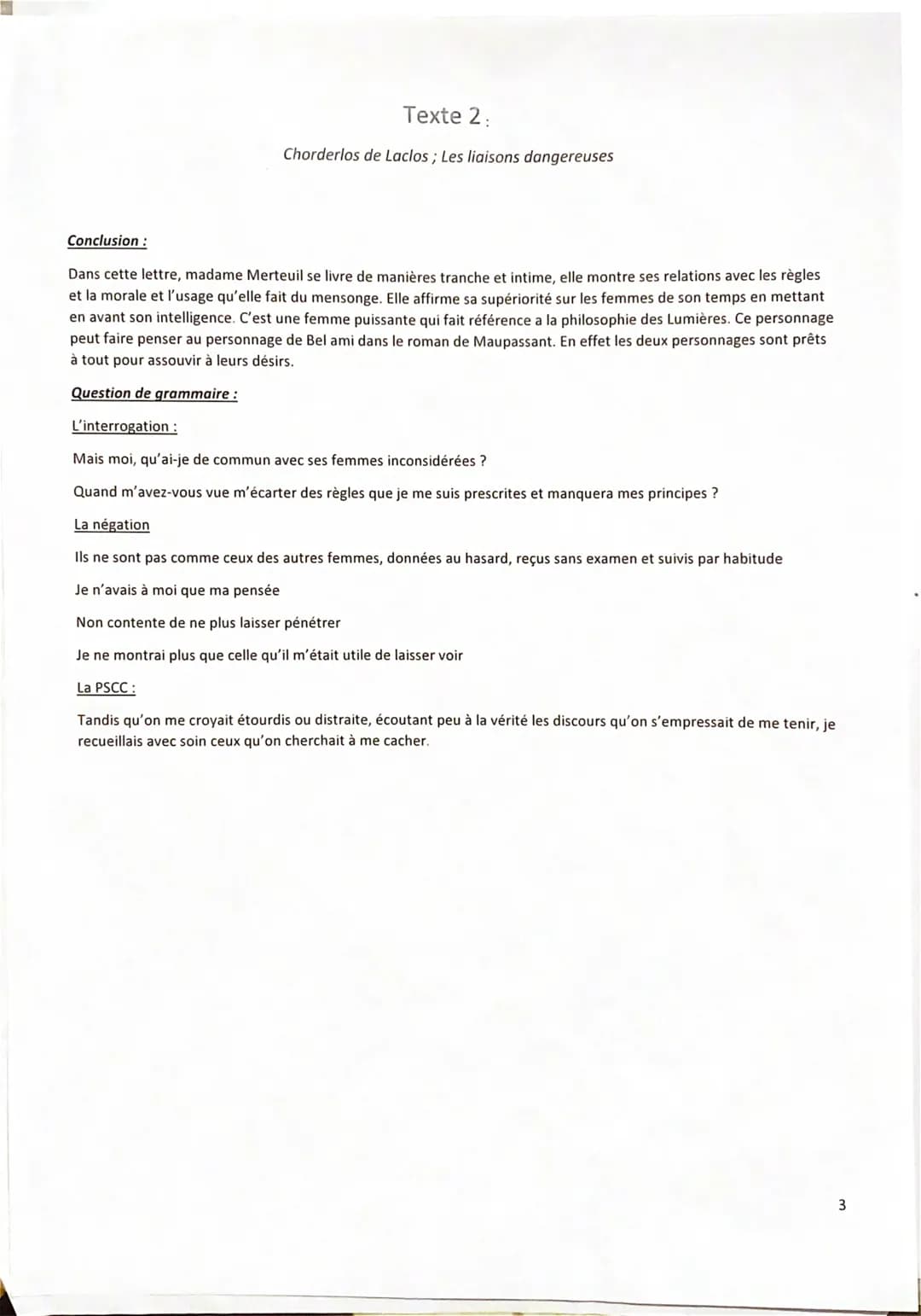 Introduction :
Choderlos de Laclos vie une carrière militaire avant de se lancer dans l'écriture. Les liaisons dangereuses qui est son
seul 