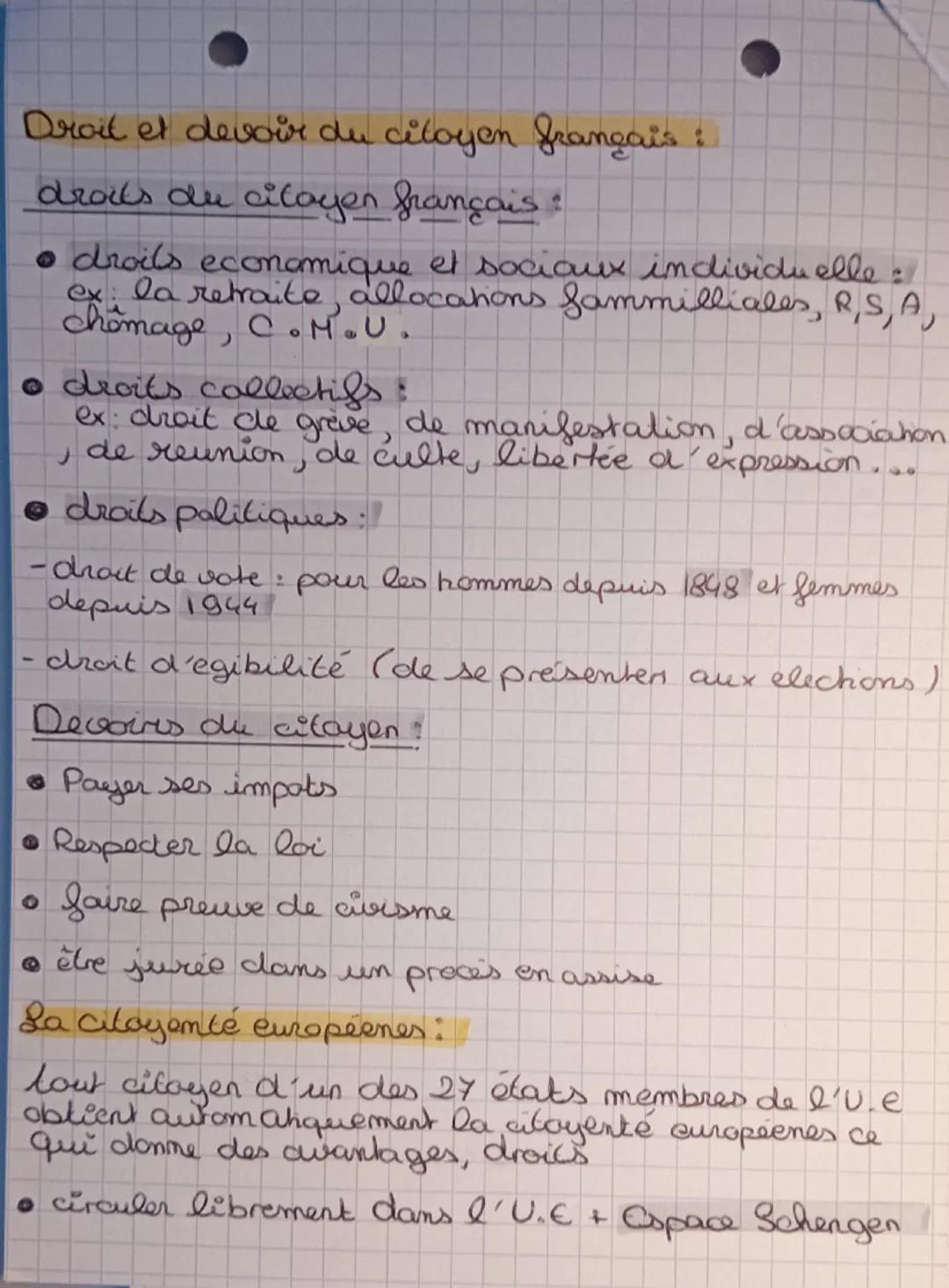 em.c

être citoyen en France et en Curope

definitions:
- maturaliser c'est le fait d' accorder la
mationalité d'um pays à un étranger

Qui 