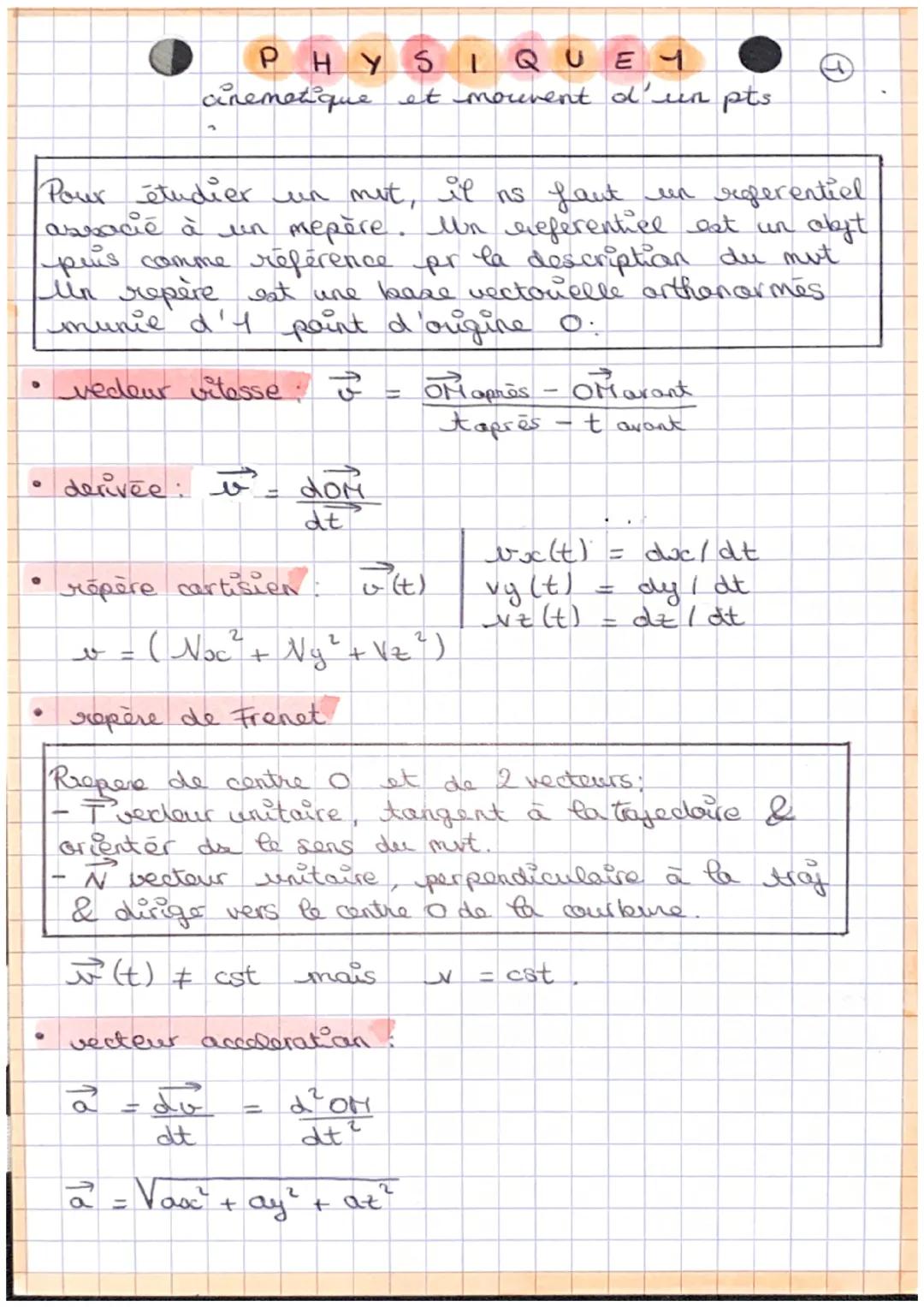 Pour étudier un mot, il ns faut un referentiel
associé à un mepère. Un referentiel est un abyt
puis comme référence pr la description du mut