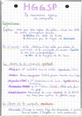 Know Des nouveaux espaces de conquête: espace, mers et océans  thumbnail