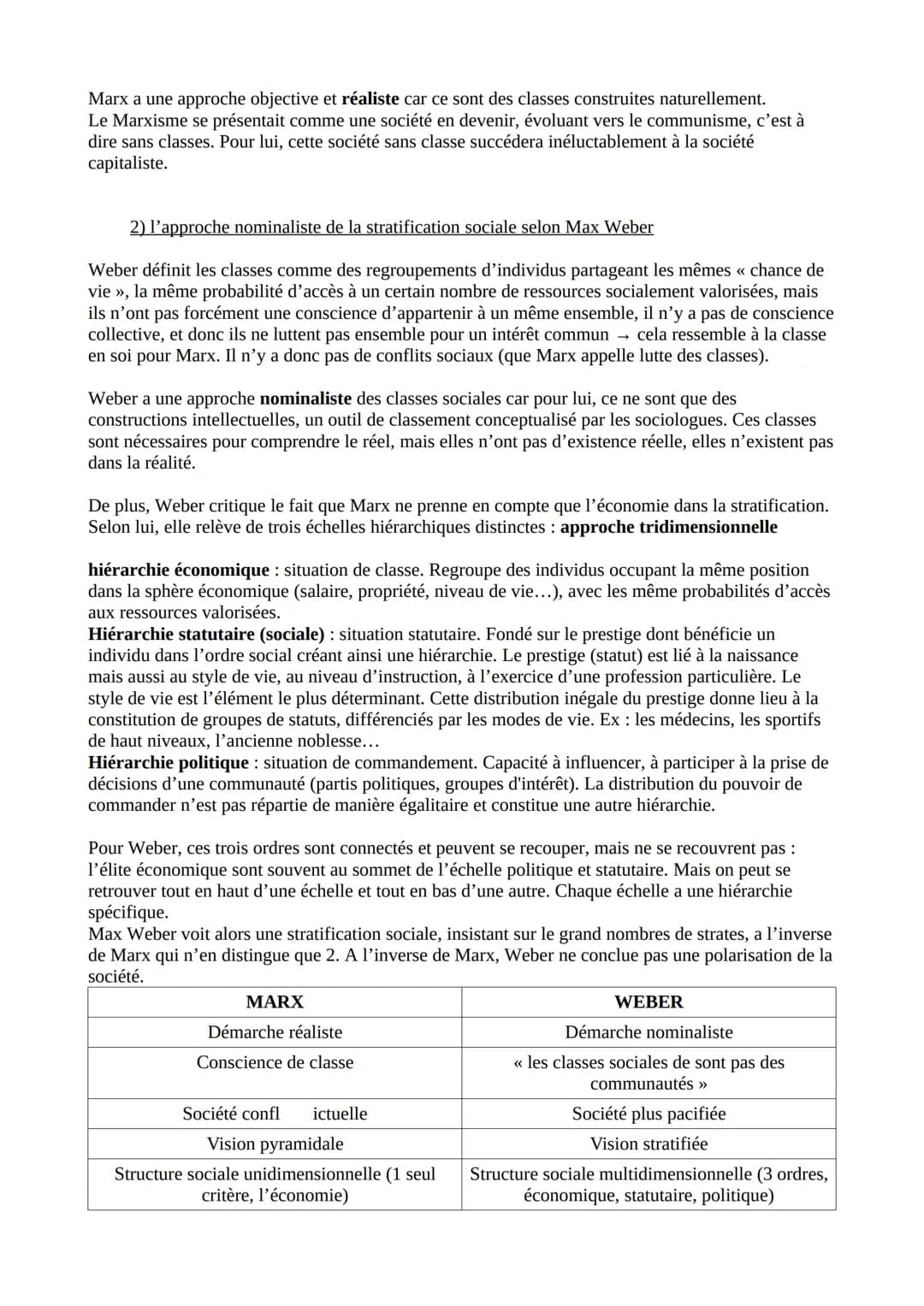 Différences sociales : distinction des individus ou des groupes à partir d'un certain nombre de traits
distincts (sexe, age, style de vie, P