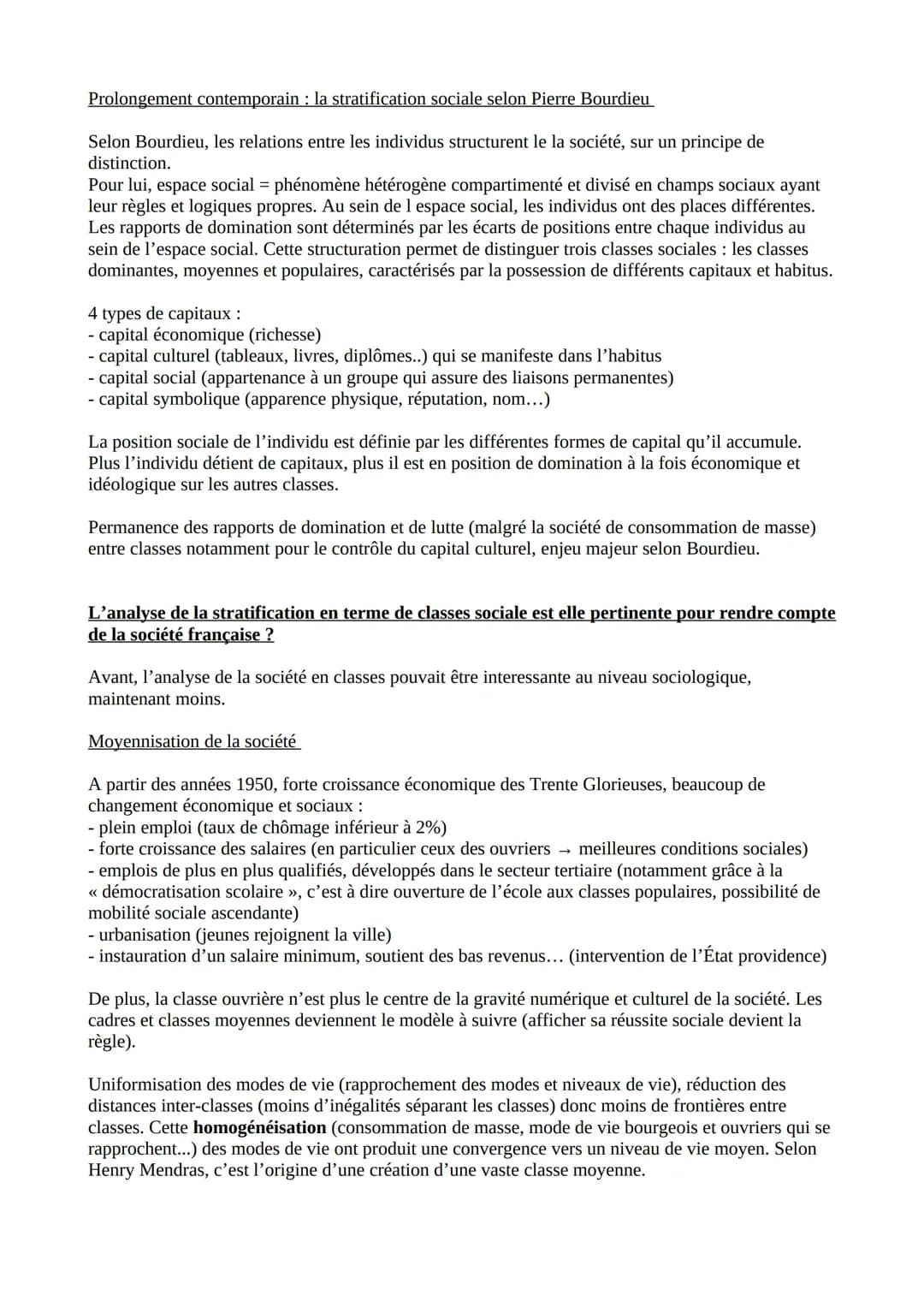 Différences sociales : distinction des individus ou des groupes à partir d'un certain nombre de traits
distincts (sexe, age, style de vie, P