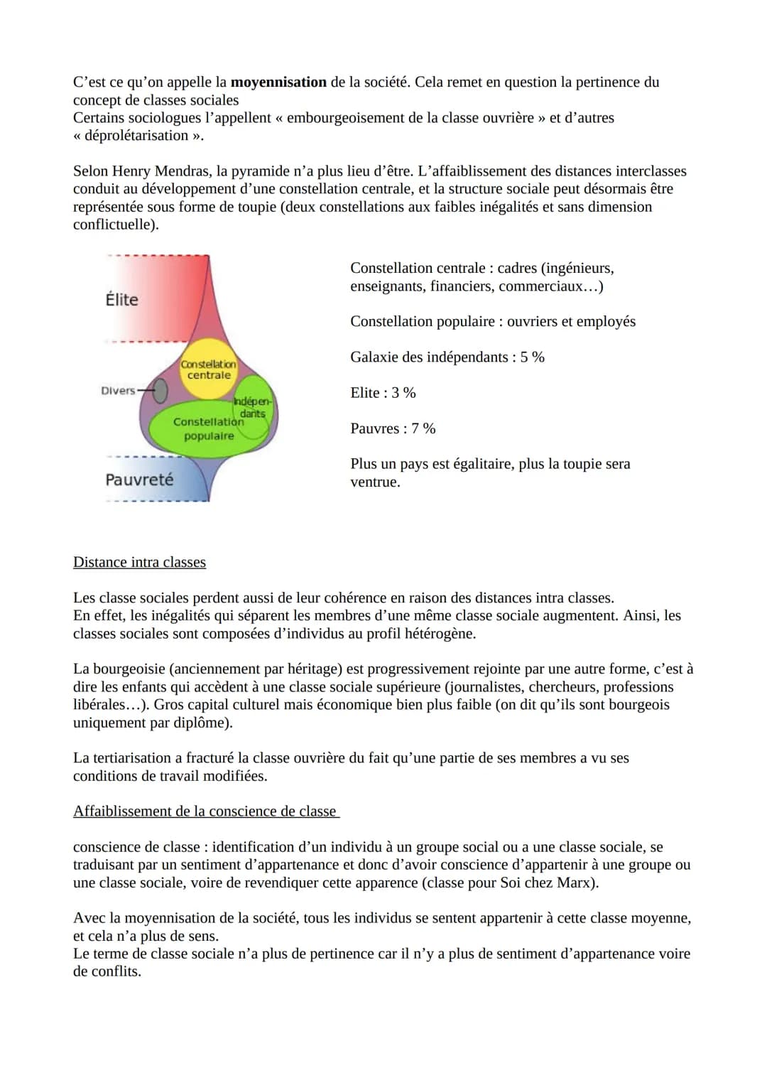 Différences sociales : distinction des individus ou des groupes à partir d'un certain nombre de traits
distincts (sexe, age, style de vie, P