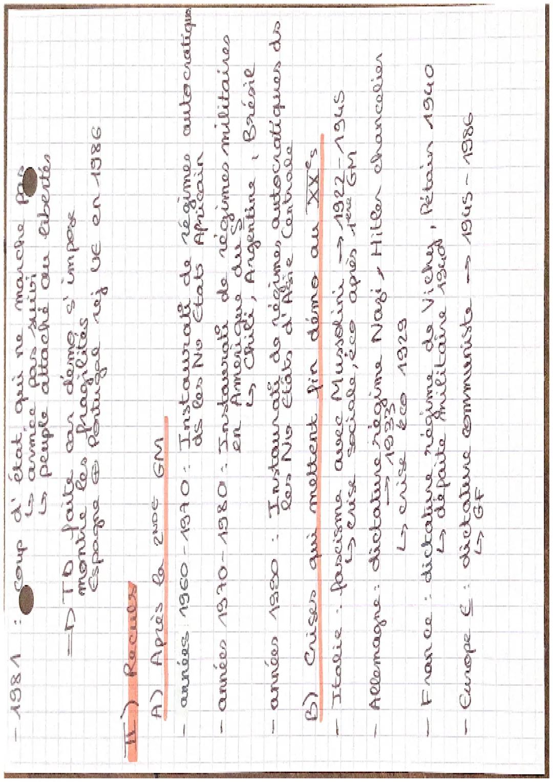 atro
HGGSP-
q? problematisé
Avancées et reculs de
democratie
La
est
en
se
décline
sous
Suite à la 2NDE GM
plusieurs formas
demo
- qui
consta
