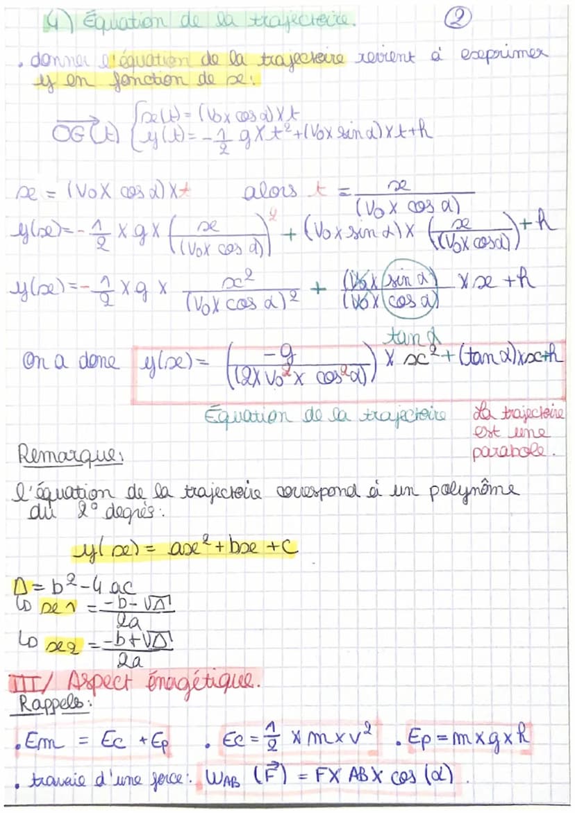 (CRp. 10
avec les sois de Newton → déterminer les équations horaires.
I/ Le champ de pesanteur.
Mouvement dans un champ de
pesanteur uniform