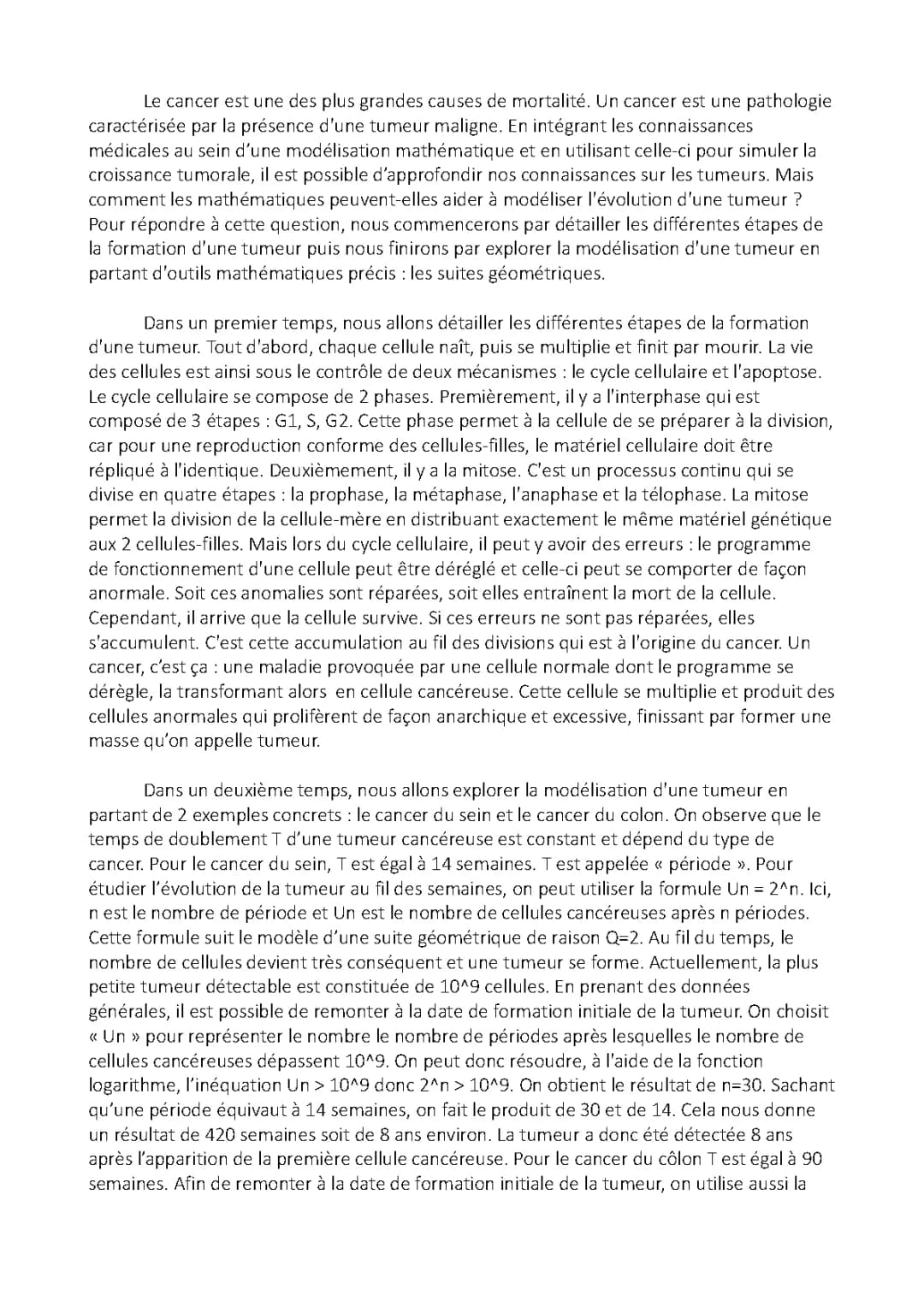 Comment les mathématiques aident à comprendre et soigner le cancer