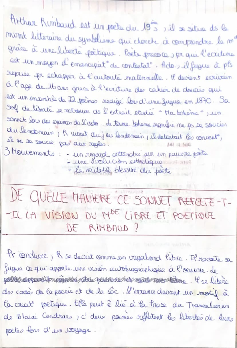 Ma Bohème
I.
II.
Ⅲ:
Je m'en allais, les poings dans mes poches crevées
Mon paletot soudain devenait idéal,
J'allais sous le ciel, Muse, et j