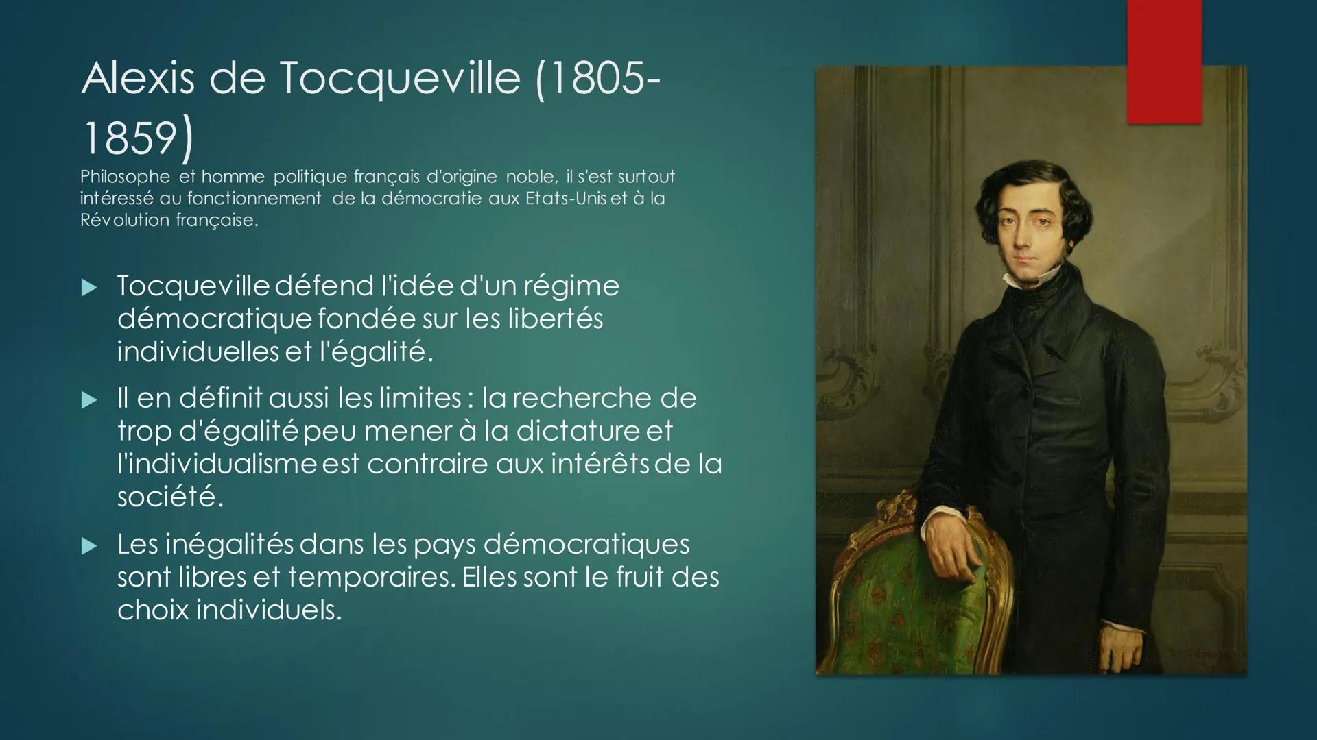 Le Libéralisme Principales idées
Pensée fondée sur le
respect de l'individu.
L'humain est un individu
rationnel. Ses choix
s'opèrent ainsi s