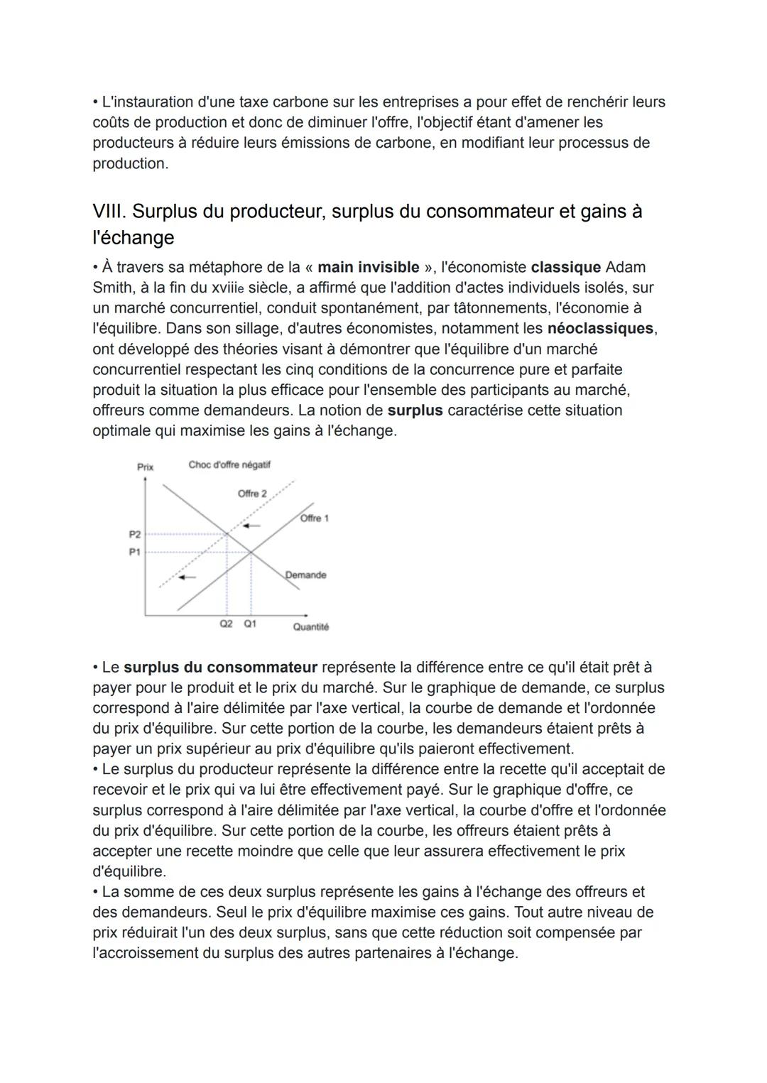 SES
Fiche de révisions
Un marché est le lieu, réel ou fictif, où se rencontrent une offre et une
demande de biens ou de services. Les offreu
