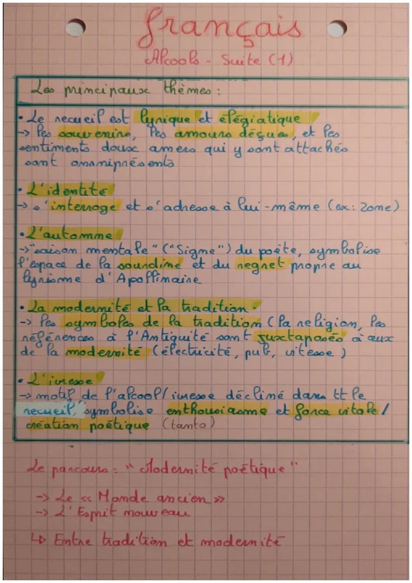 français d
Alcoobs, Guillaume Apollinaire
Repères biographiques
• mé en 1880, mont
en 1918
• mé à Rome d'une mère
polonaise et d'un père ita