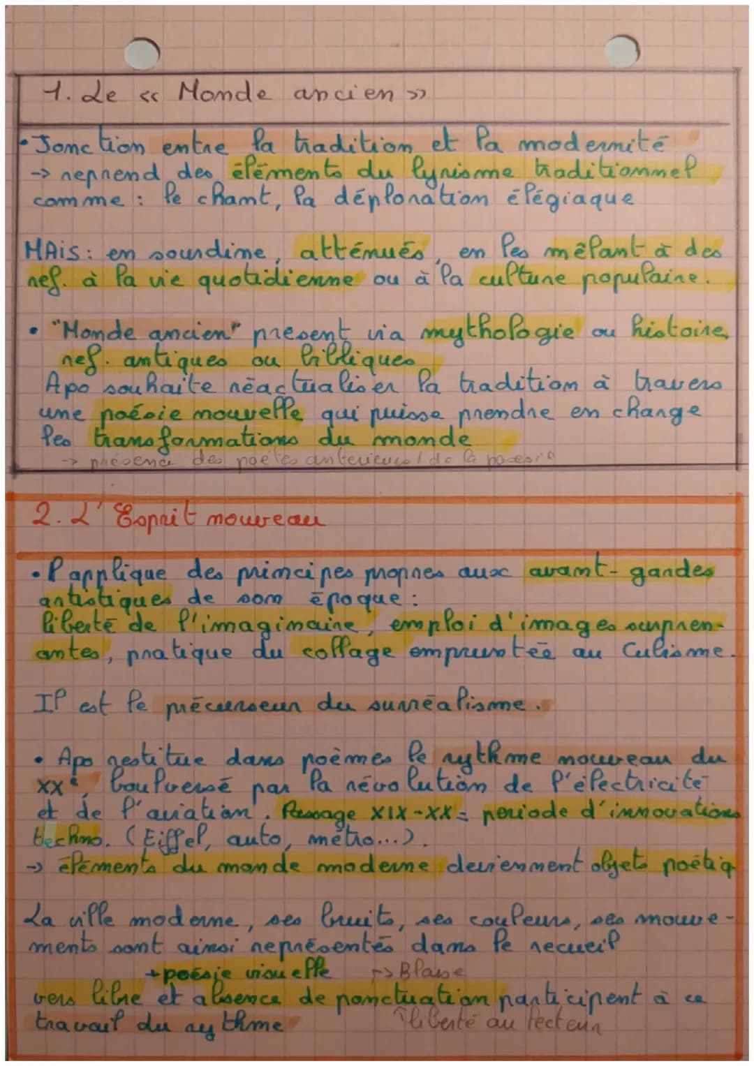 français d
Alcoobs, Guillaume Apollinaire
Repères biographiques
• mé en 1880, mont
en 1918
• mé à Rome d'une mère
polonaise et d'un père ita