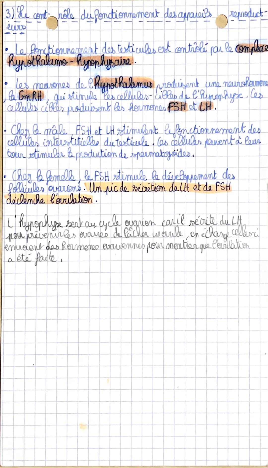 O
S.V.T
I/ De la fécondation à la puberté
1) Le développement des appareils reproducteurs jusqu'a
la puberté
Femmes: XX - gonade differencié