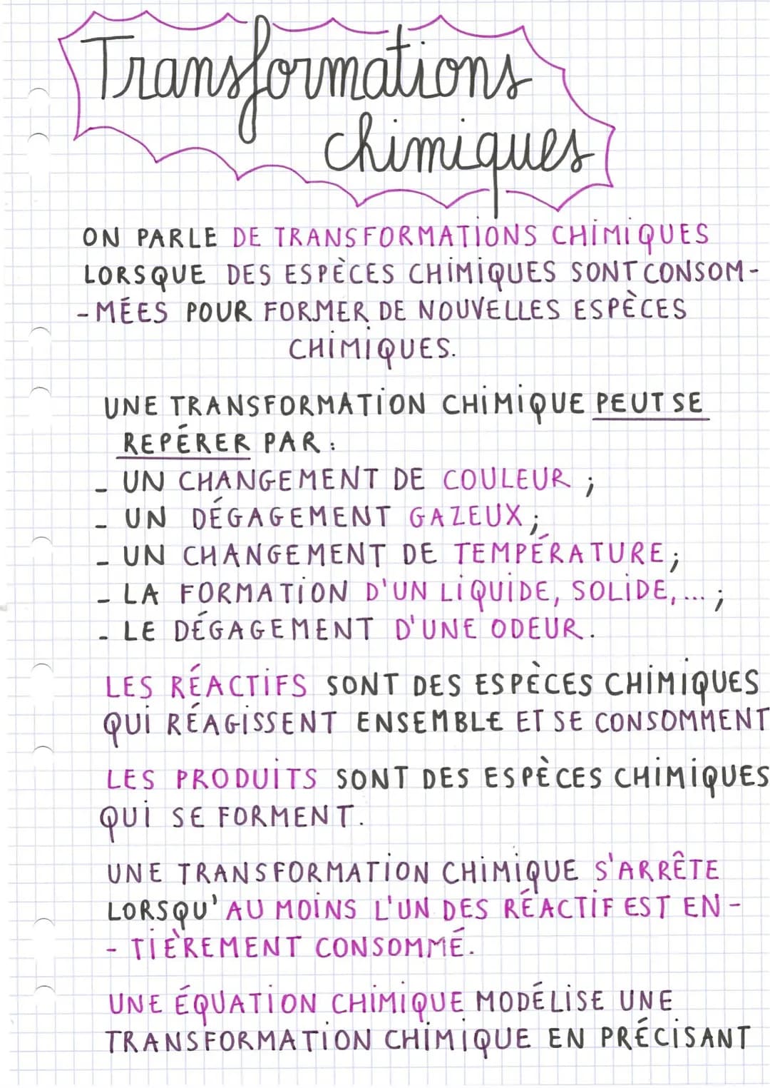LES RÉACTIFS ET LES PRODUITS.
RÉACTIFS
C + 0₂
→
PRODUITS
CO₂
POUR RESPECTER LA CONSERVATION DU
NOMBRE D'ATOMES DE CHAQUE TYPE, IL FAUT
PARFO