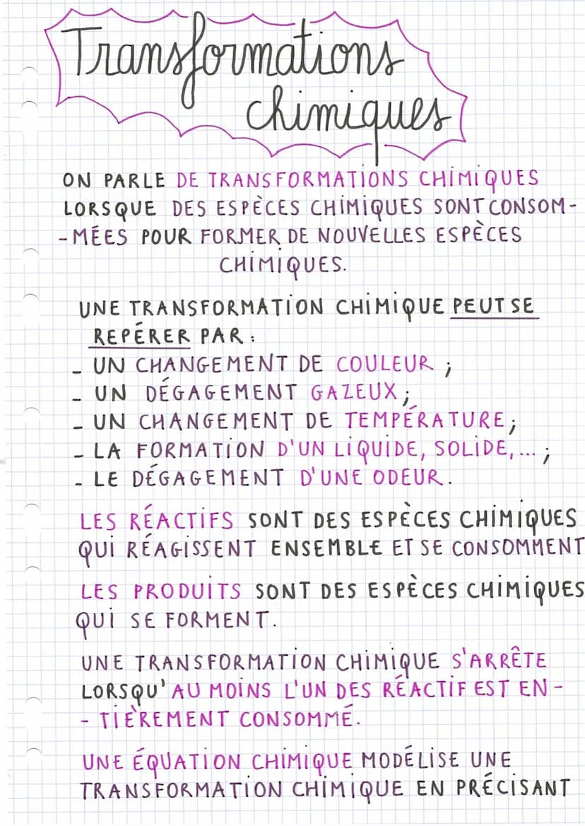 LES RÉACTIFS ET LES PRODUITS.
RÉACTIFS
C + 0₂
→
PRODUITS
CO₂
POUR RESPECTER LA CONSERVATION DU
NOMBRE D'ATOMES DE CHAQUE TYPE, IL FAUT
PARFO
