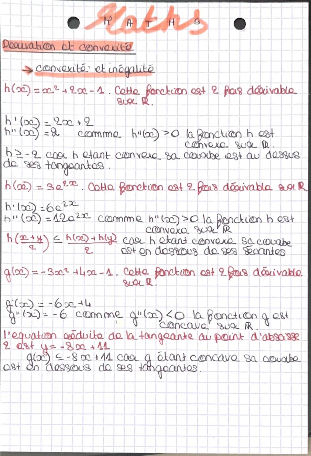 # Maths

Dérivation et convexité.

$\rightarrow$ étude de fonction
$\beta$ est la fonction définie par $f(x) = \frac{e^{2x}}{e^x - 6}$
$\bet