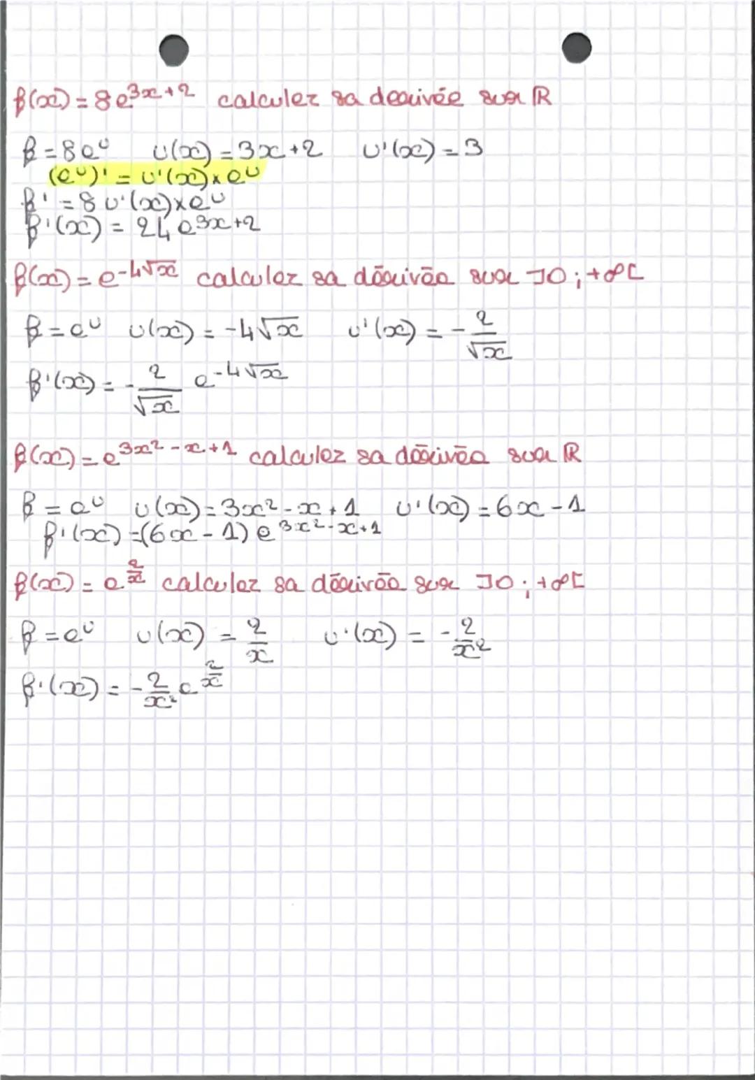 # Maths

Dérivation et convexité.

$\rightarrow$ étude de fonction
$\beta$ est la fonction définie par $f(x) = \frac{e^{2x}}{e^x - 6}$
$\bet