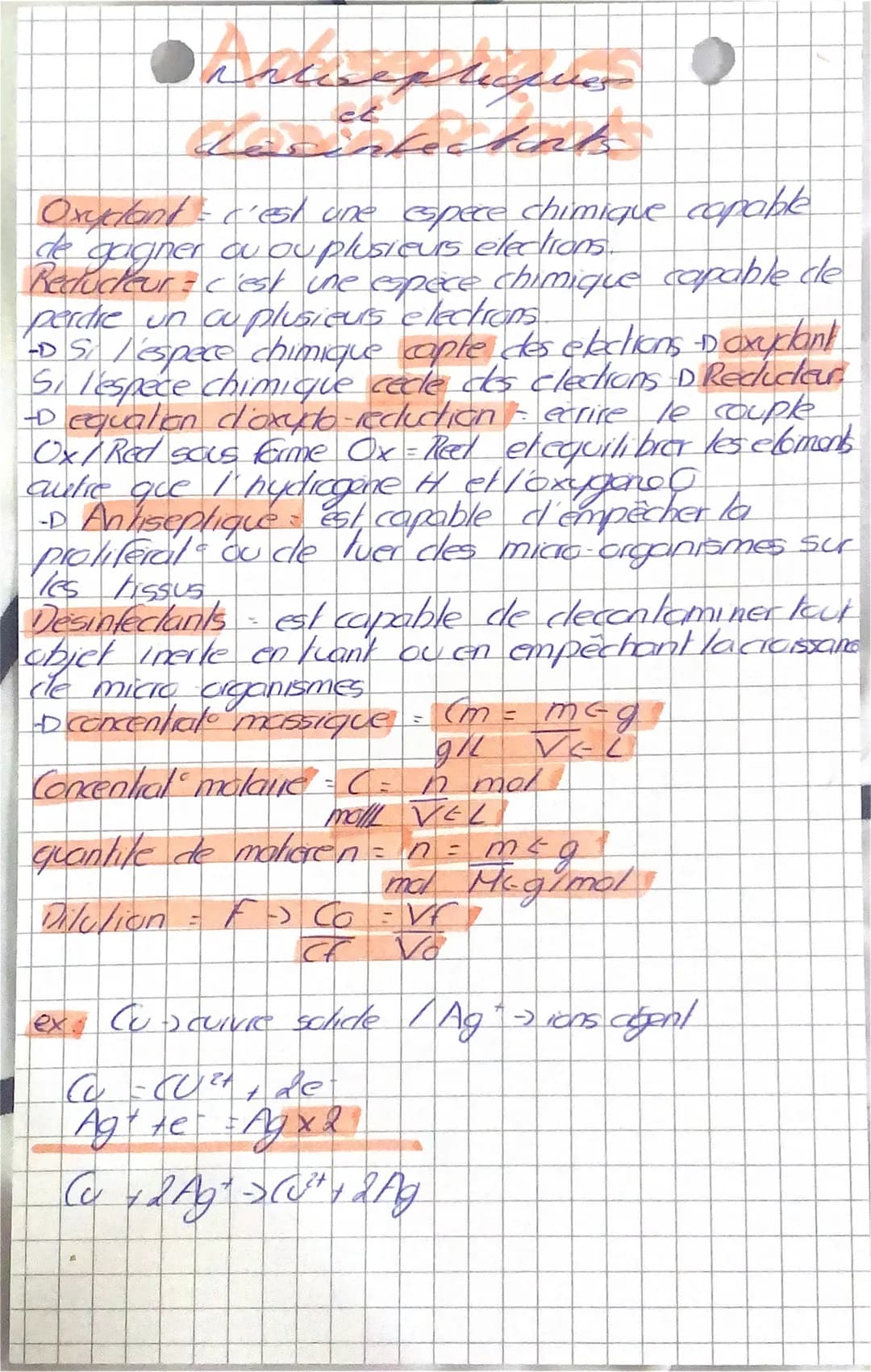 Wahephispere
Oxyctant = c'est une espece chimique copoble
de gagner ou ou plusieurs elections.
Reducteur : c'est une espece chimique capable