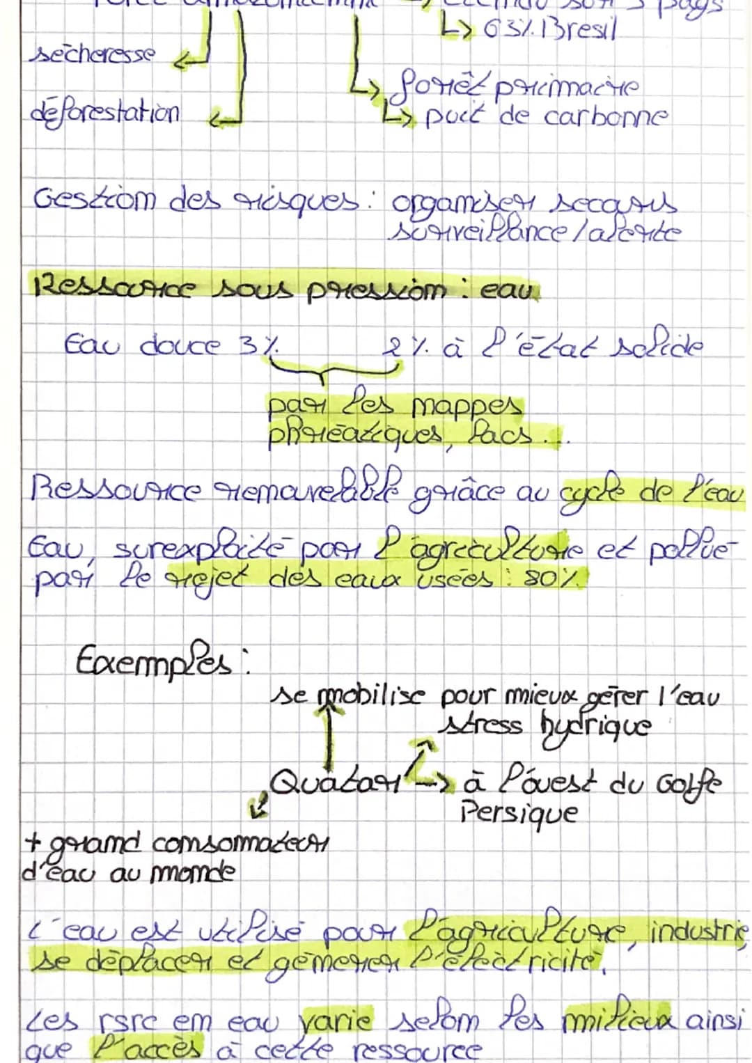 des equicoties friagues
4- changement climatique
Pleas → phemomème cimpriércsille
aças mazuries
Leas technologique
Reque = alea + rumérabili