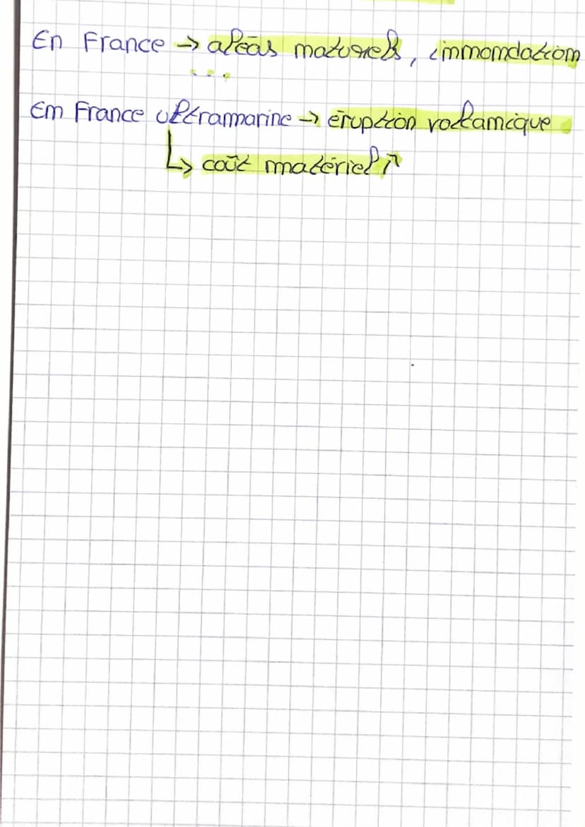 des equicoties friagues
4- changement climatique
Pleas → phemomème cimpriércsille
aças mazuries
Leas technologique
Reque = alea + rumérabili