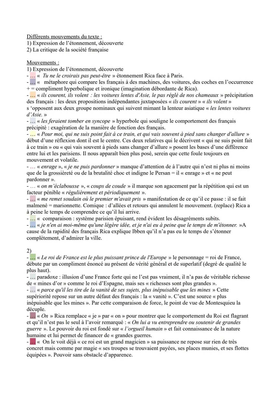 Montesquieu : Lettres Persanes, « Tu ne le croirais pas peut-être » à « ses flottes équipées. »
<< Tu ne le croirais pas peut-être, depuis u