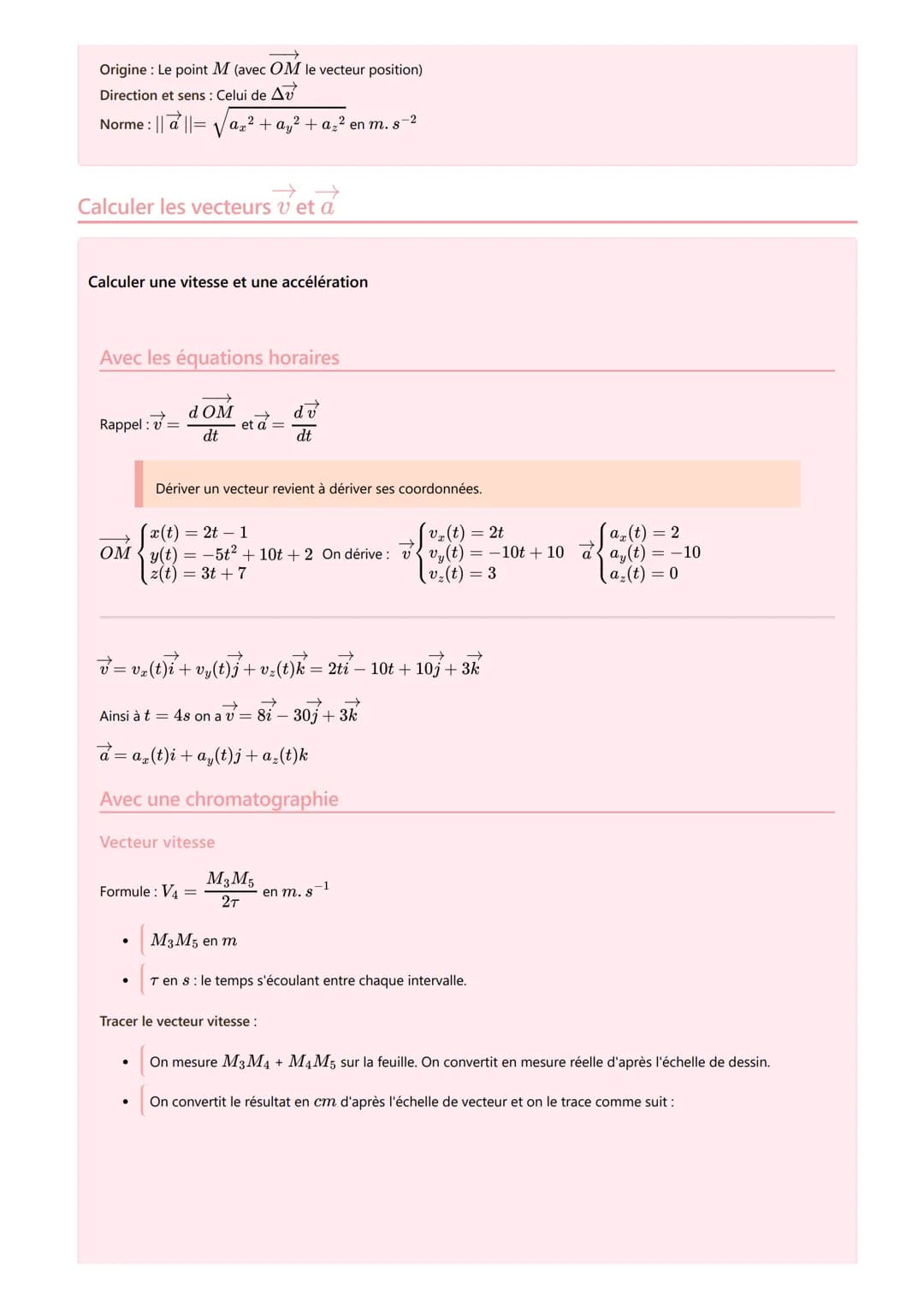 Définir un mouvement
Définir un mouvement
Définition
●
Système : objet étudié dont le mouvement est étudié
Référentiel : endroit par rapport