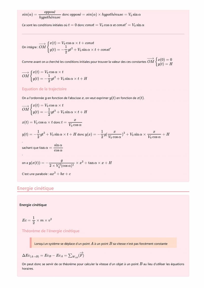 Définir un mouvement
Définir un mouvement
Définition
●
Système : objet étudié dont le mouvement est étudié
Référentiel : endroit par rapport