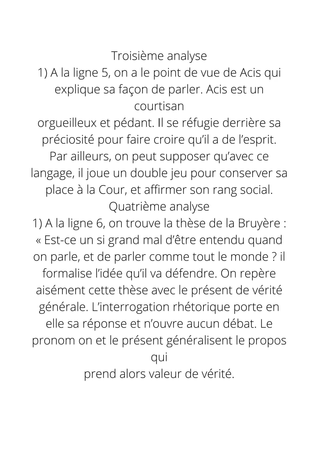 La Bruyère, Les Caractères (1688-1696)
Les Caractères est une œuvre imitée de l'écrivain grec, Théophraste du Ille siècle av. J.-C. Leur
aut