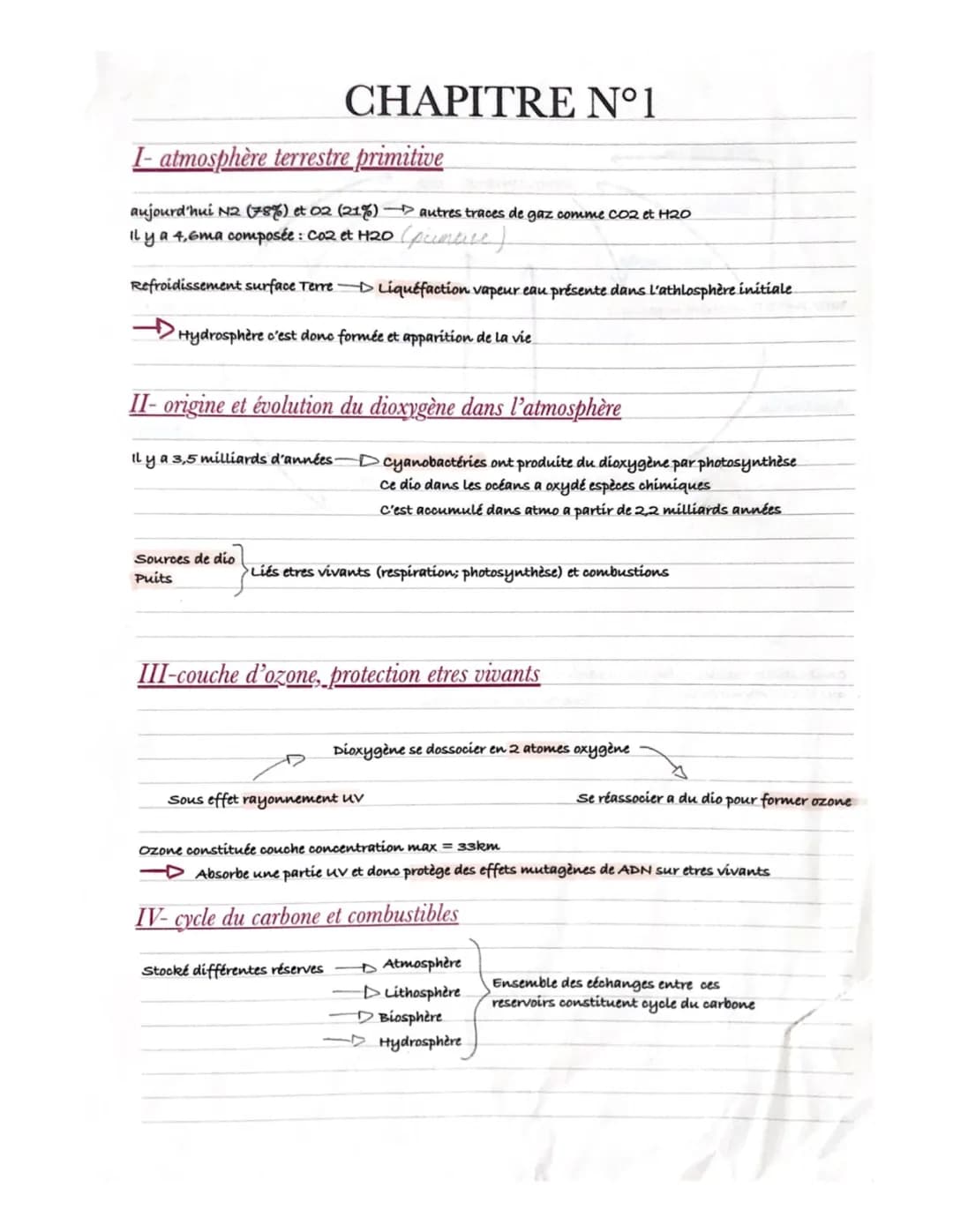 l’atmosphère enseignement scientifique 