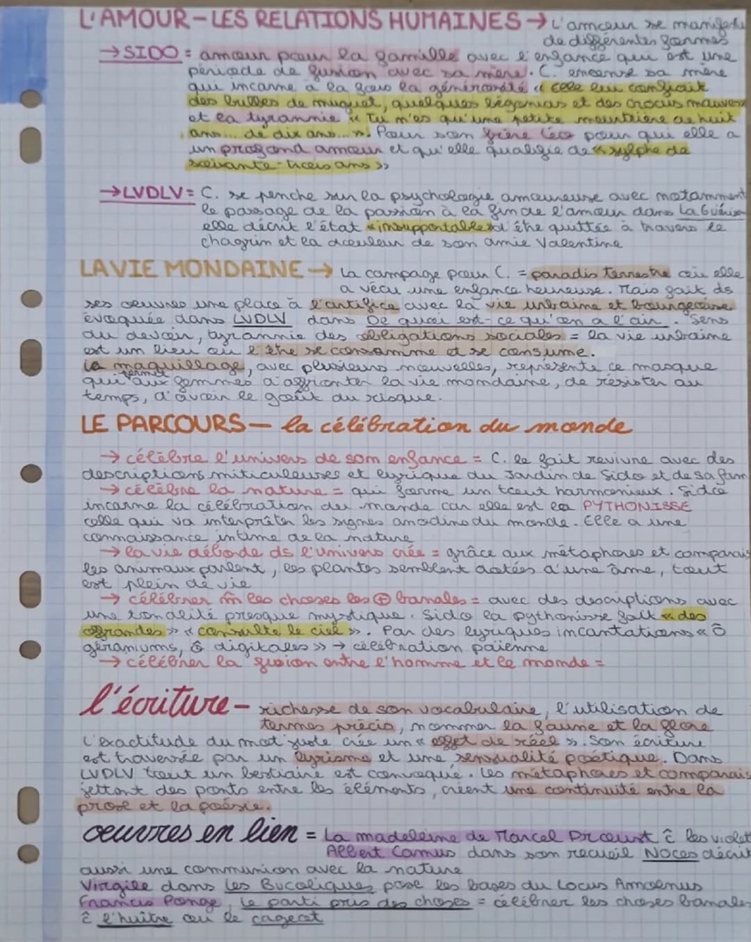 Colette - Les Vrilles de la Vigne & Sido
auteur biographie
-Sidonis-Gabrielle Colette dit Colette
mail en 1873 at meet an 1954. Ceea via
d u