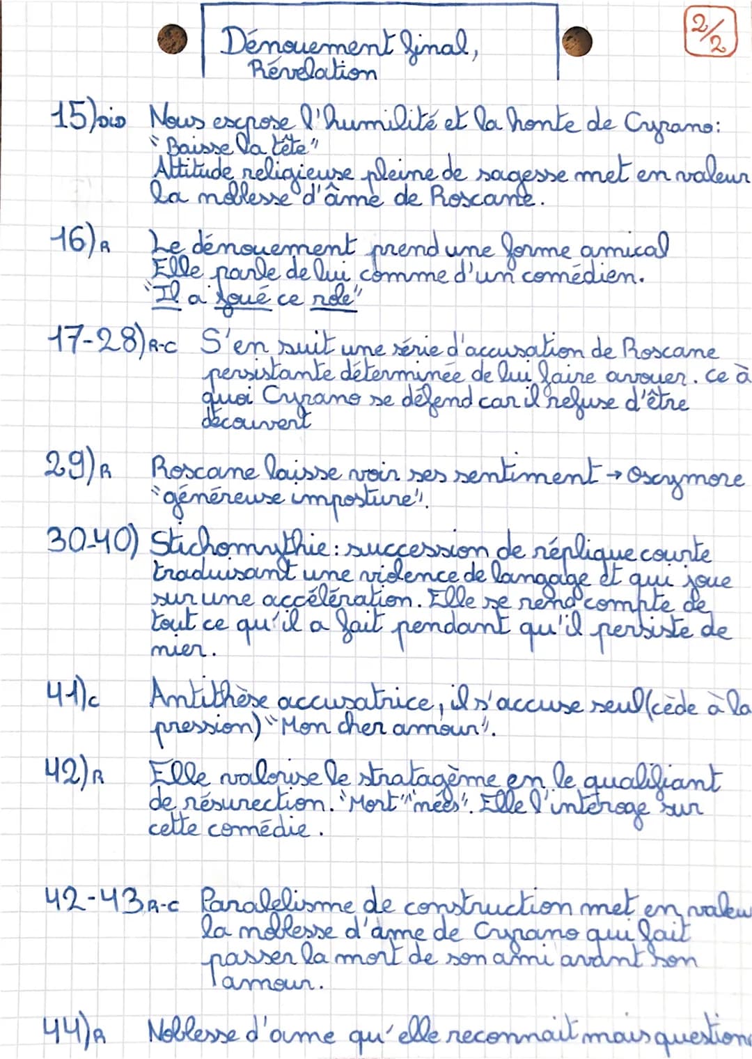 T10
Cyrano
Edmond Rostand 1897 act Vscène 5 Vers
Comédie
et
Dan. lit. Il aime sa cousine Roscane (belle, precieuse e
Dans cette pièce, Cyran