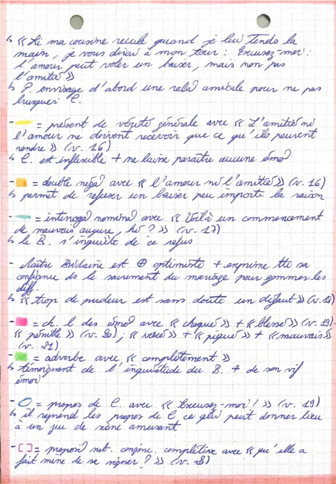 Acte I scène 2
Texte 1: On ne badine pas avec l'amour
LE BARON
typique des retrouvailles
Bonjour, mes enfants; bonjour, ma chère Camille, mo