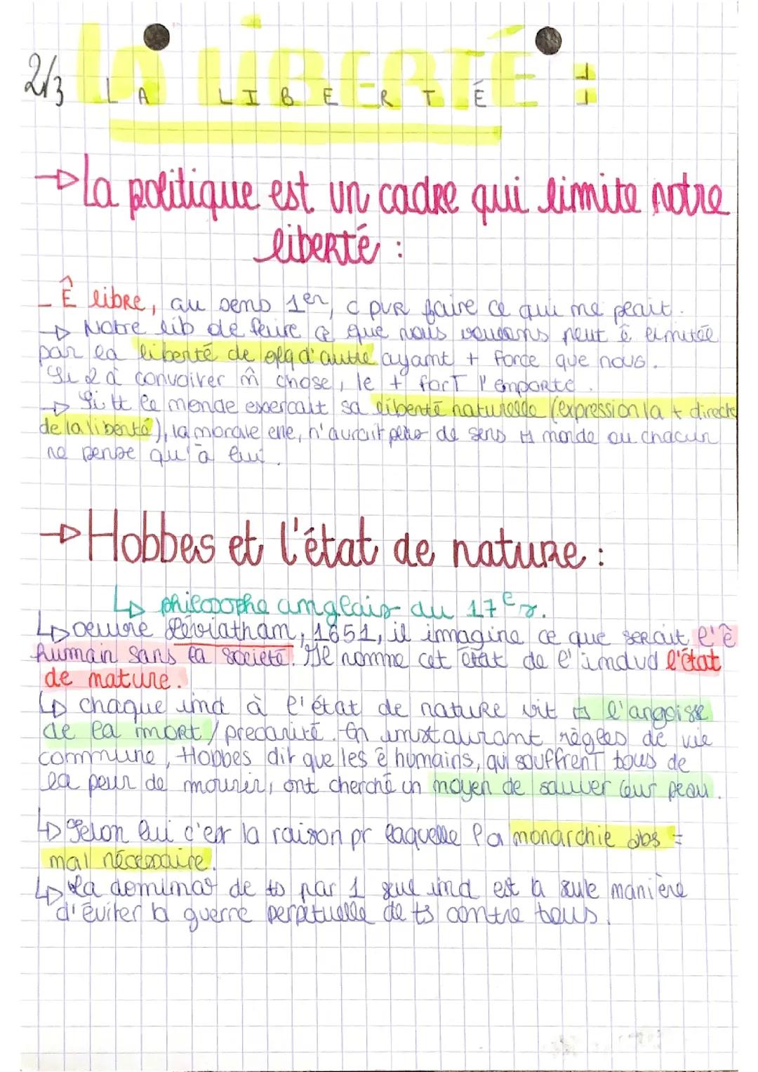 la liberté 
