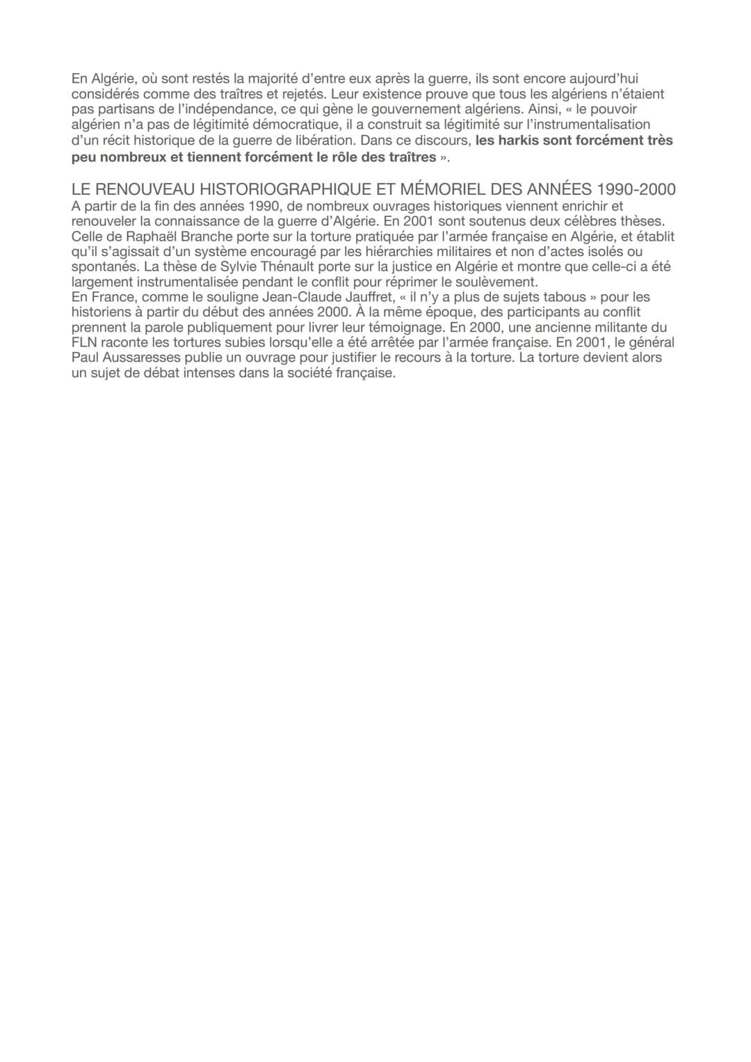 Histoire et mémoires des conflits
Deux notions différentes
Histoire : étude des faits passés avec une exigence d'objectivité.
-> But : expli