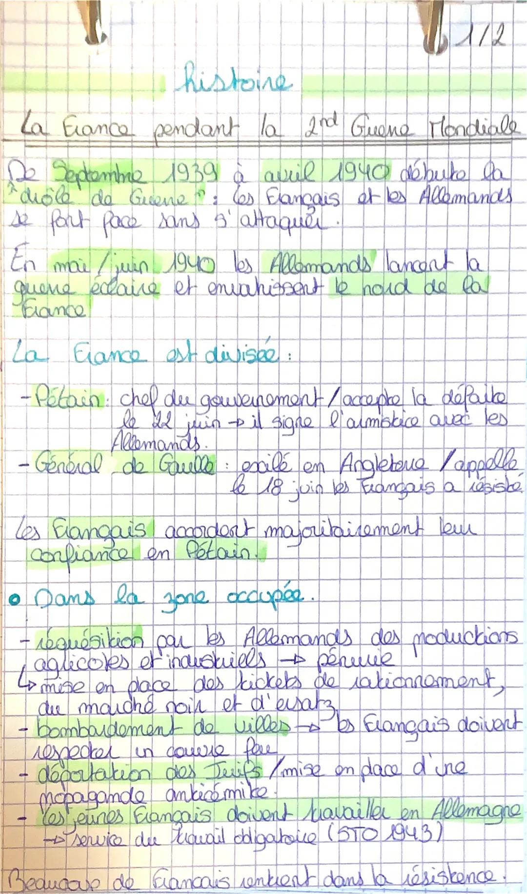 1/2

histoire

La France pendant la 2nd Gene Mondiale

De Septembre 1939 à avril 1940 débute la
drôle de Guene: les français et les Allemand