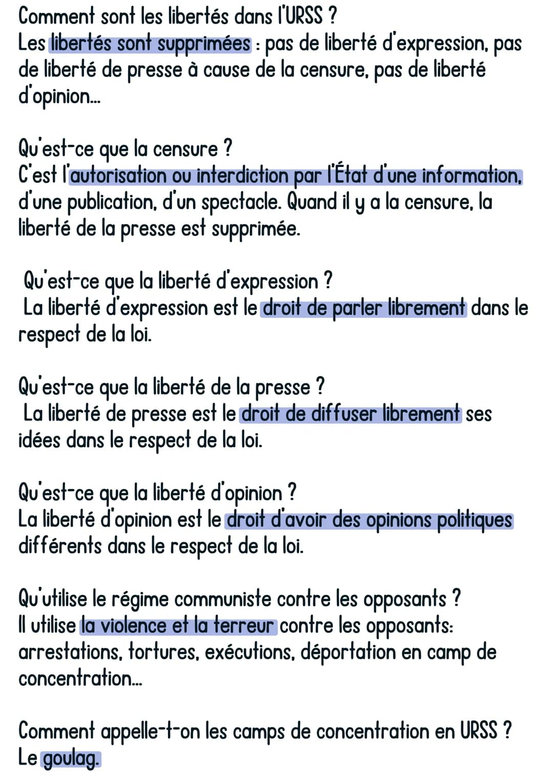 @avoirsonbrevet
Histoire
URSS communiste avec Staline
1. L'URSS, un pays communiste : étatisation de l'économie
Qu'est-ce qu'une idéologie ?