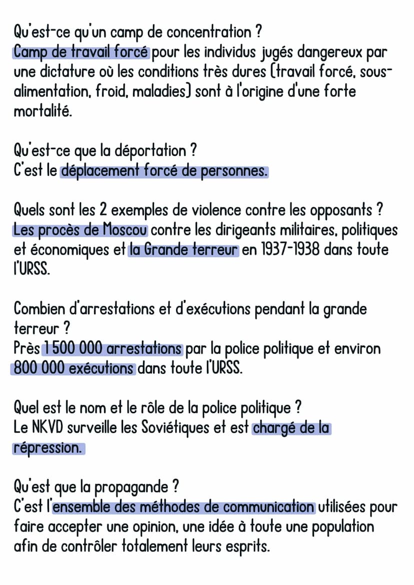 @avoirsonbrevet
Histoire
URSS communiste avec Staline
1. L'URSS, un pays communiste : étatisation de l'économie
Qu'est-ce qu'une idéologie ?