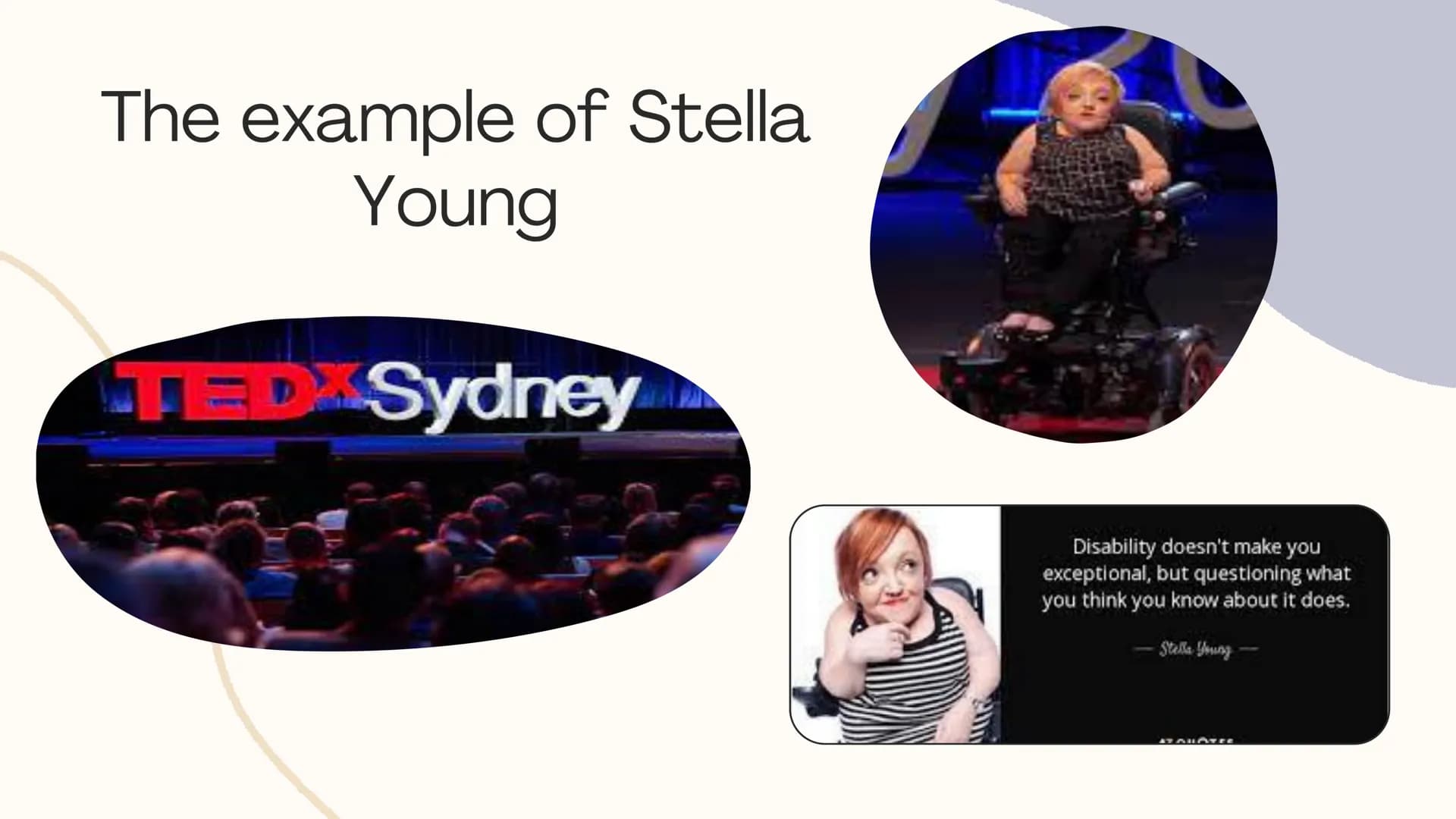 Disability
discriminations
Marie, Emma, Manon and Sacha
Def: (of a person) having a physical or mental condition that limits their movements