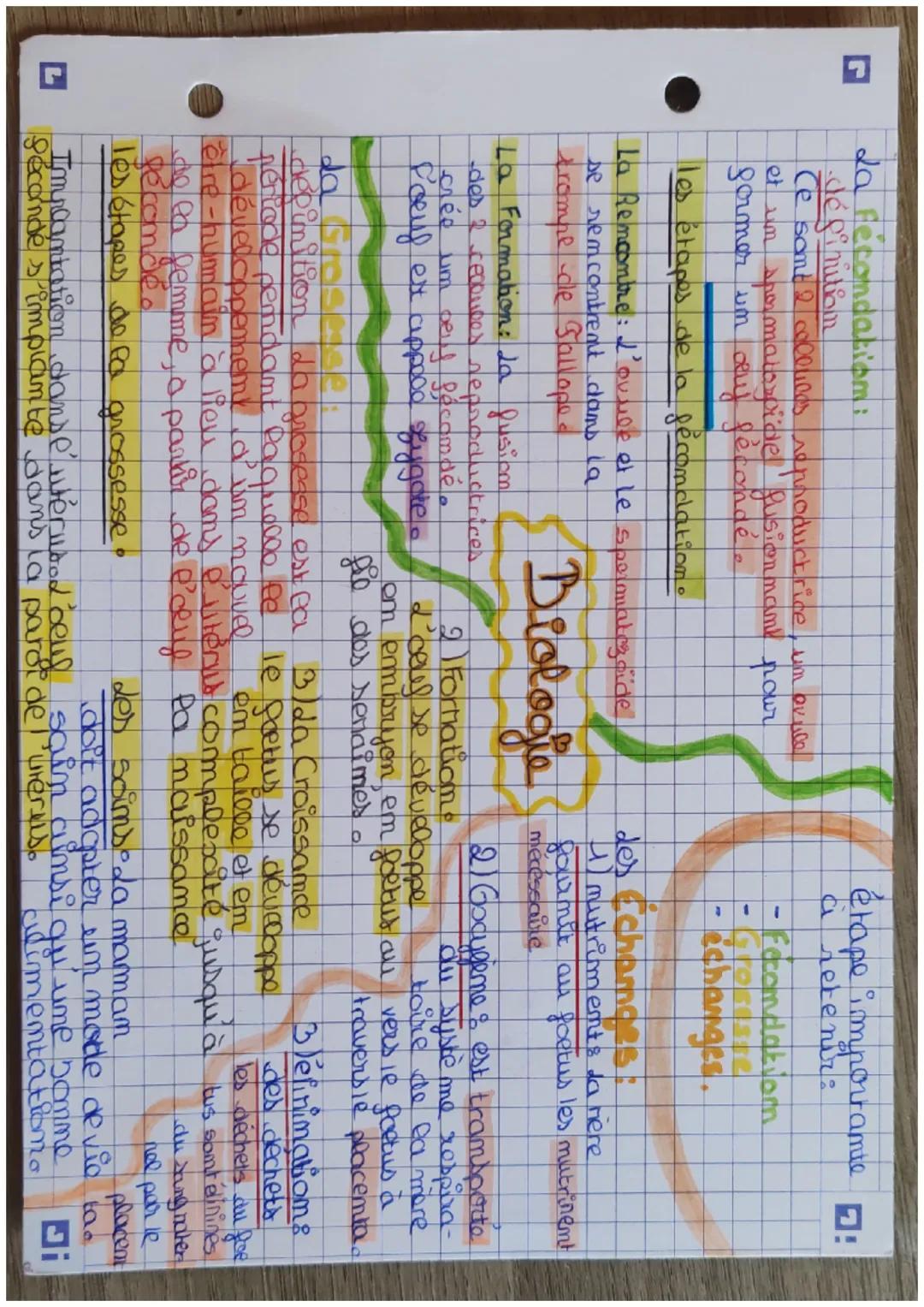L
La fecondation:
définition
Ce sont 2 collucas reproductrice, un ovuce
et un spermatozoïde fusionnant pour
former un ay secondé.
les étapes