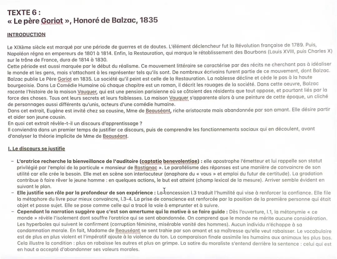 Le Père Goriot: Résumé Court, Analyse PDF et Plus